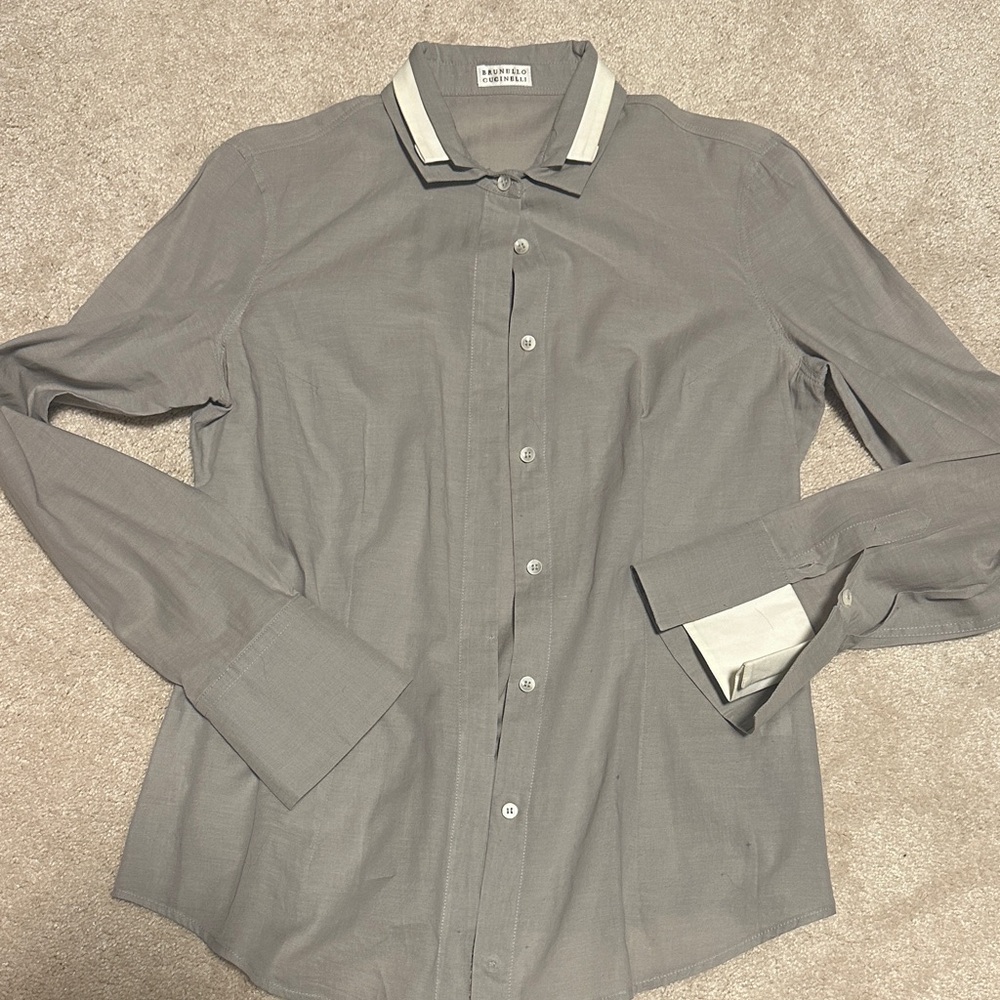 Brunello Cucinelli cotton blouse